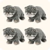 Manul Plush 4PCS
